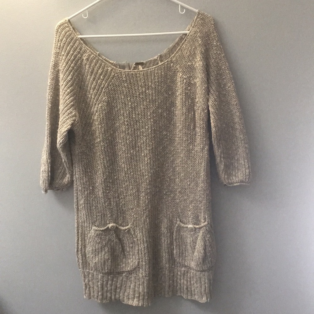 Free people knit sweater